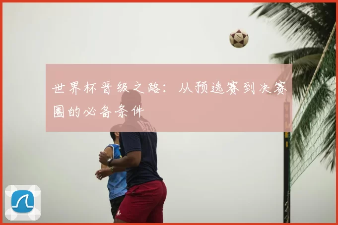世界杯晋级之路:从预选赛到决赛圈的必备条件