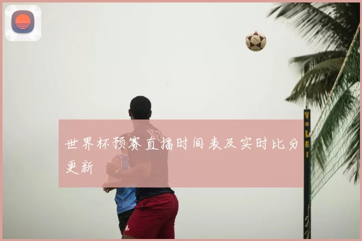 世界杯预赛直播时间表及实时比分更新