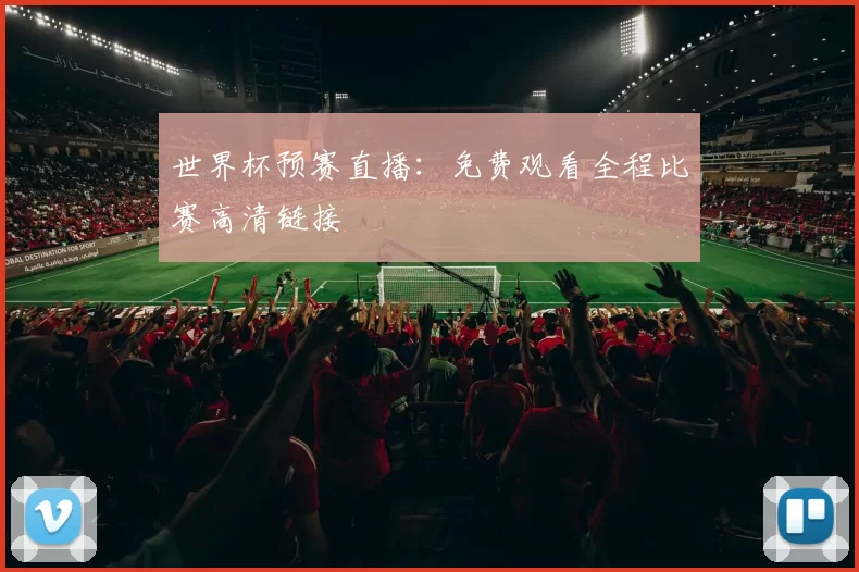 世界杯预赛直播：免费观看全程比赛高清链接