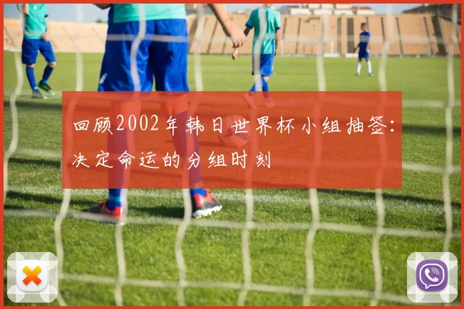 回顾2002年韩日世界杯小组抽签:决定命运的分组时刻